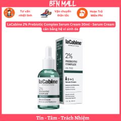 LaCabine 2% Prebiotic Complex Serum Cream 30ml - Serum Cream cân bằng hệ vi sinh da