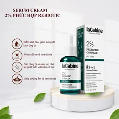 LaCabine 2% Prebiotic Complex Serum Cream 30ml - Serum Cream cân bằng hệ vi sinh da