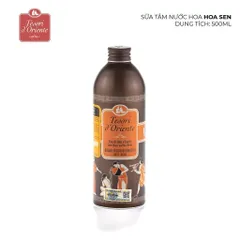 Sữa tắm nước hoa Ý Tesori d'Oriente chính hãng 500ml hương thơm lưu trữ cả ngày kèm vòi