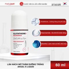 Lăn Khử Mùi Mờ Thâm Angel's Liquid Glutathione Fresh-Up Whitening Magic Deo Stick 60ml