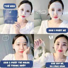 Mặt Nạ Derm All Matrix [ Miếng Lẻ ] Hàn Quốc Cao Cấp Dưỡng Trắng, Căng Bóng Da ( 1 Hộp = 4 miếng )