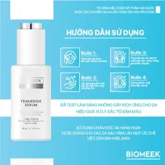 Tinh chất Tranexide Biomeek Serum hỗ trợ dưỡng sáng, mờ thâm 30ml