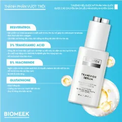 Tinh chất Tranexide Biomeek Serum hỗ trợ dưỡng sáng, mờ thâm 30ml