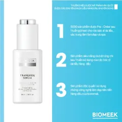Tinh chất Tranexide Biomeek Serum hỗ trợ dưỡng sáng, mờ thâm 30ml