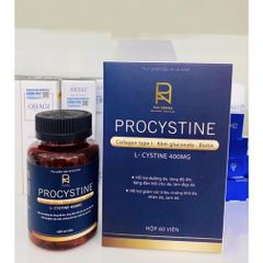 Procystine Viên uống giảm mụn trắng da đẹp tóc Procystine 60 viên Mẫu mới