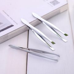 Nhíp nhổ lông mày tóc bạc lông nách bằng thép không gỉ chất lượng cao