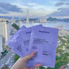 Mặt Nạ Rosemine Whitening And Rejuvenating Mask Cấp Ẩm Dưỡng Da Căng Bóng 25ml