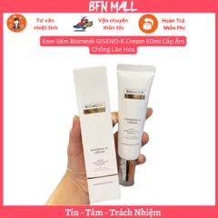 Kem Sâm Biomeek GISENO-K Cream 50ml Cấp Ẩm Chống Lão Hóa