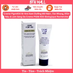Creme Pigm400 Br 4ml Kem Dưỡng Mờ Nám ,Tàn Nhang, Đốm Nâu & Làm Sáng Da Creme PIGM 400 Biologique Recherche