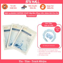 Mặt nạ MASK COPPER YOVP Cấp Ẩm, Phục Hồi, Giảm Đỏ Cho Da Treatment
