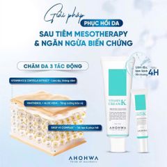 Kem Dưỡng Phục Hồi Ahohwa Vitamin K Cream Sample 3G - Phục Hồi Làm Dịu Da Giãn Mao Mạch