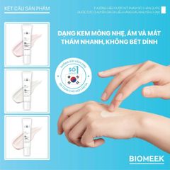 Kem chống nắng Biomeek UVM Suncream SPF 50 PA+++ 30ml