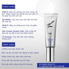 Serum ZO Illuminating AOX Chống Lão Hóa Nuôi Dưỡng Làn Da Khỏe 