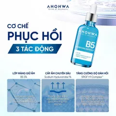 Tinh chất Ampoule B5 Ahohwa cấp ẩm phục hồi Da 30ml