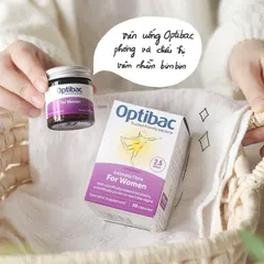 Optibac For Women Probiotics -Viên Uống Men vi sinh Optibac tím hộp 30 viên, 90 viên