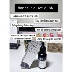 Serum PA19 8% Mandelic Acid 30ml Căng Bóng Mờ Thâm Sáng Da