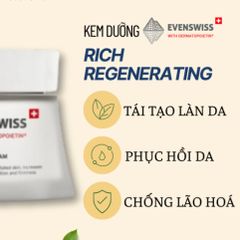 Kem Dưỡng Phục Hồi Evenswiss Rich Regenerating Cream 10ml