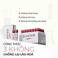 Collagen Elasten Hộp 28 ống x 25ml Chống Lão Hoá Giúp Da Căng Mịn Trắng Sáng