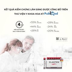 Collagen Elasten Hộp 28 ống x 25ml Chống Lão Hoá Giúp Da Căng Mịn Trắng Sáng