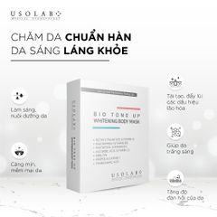 Ủ Kích Trắng Usolab Bio Tone Up Whitening body mask (20g x 5 gói)