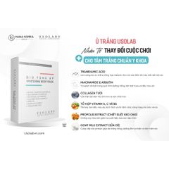 Ủ Kích Trắng Usolab Bio Tone Up Whitening body mask (20g x 5 gói)