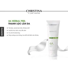Peel Tảo 4a Christina Herbal 10ml/30ml/50ml Dùng Thử