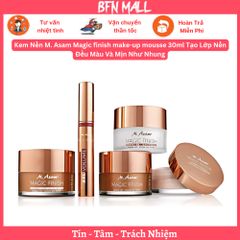 Kem Nền M. Asam Magic finish make-up mousse 30ml Tạo Lớp Nền Đều Màu Và Mịn Như Nhung