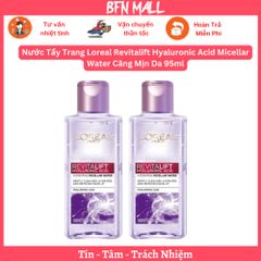 Nước Tẩy Trang Loreal Revitalift Hyaluronic Acid Micellar Water Căng Mịn Da 95ml