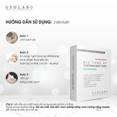 Kem Ủ Kích Trắng Body Usolab Bio Tone Up Whitening body mask (20g x 5 gói)
