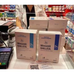 Xịt Mọc Tóc Minoxidil Bailleul 2%, 5% Pháp, Giảm Rụng Tóc Và Kích Thích Mọc Tóc