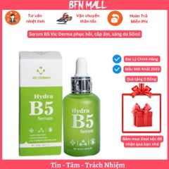 Serum B5 Vic Derma phục hồi, cấp ẩm, sáng da 50ml