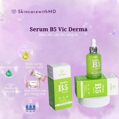 Serum B5 Vic Derma phục hồi, cấp ẩm, sáng da 50ml