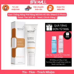 Kem Chống Nắng Phổ Rộng NEOVA 40 Silc Sheer2.0 Photo Finish Tint SPF 40 - 74ml [ Chính Hãng ]