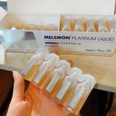 Melsmon Platium Liquid Placenta Nhật Bản 30 Ống x 10ml - Nước Uống Nhau Thai Ngựa
