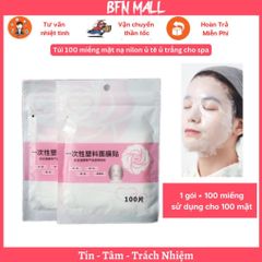 Túi 100 miếng mặt nạ nilon ủ tê ủ trắng cho spa