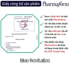 Kem dưỡng ẩm phục hồi chống lão hóa và ánh sáng xanh cho da PHARMAFORM Blue Revitalize 30ml