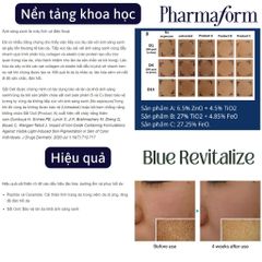 Kem dưỡng ẩm phục hồi chống lão hóa và ánh sáng xanh cho da PHARMAFORM Blue Revitalize 30ml