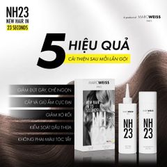 Dầu gội NH23 IQ SHAMPOO 200ml Công Nghệ Protein Complex Phục Hồi Tóc Hư Tổn Sau 23s