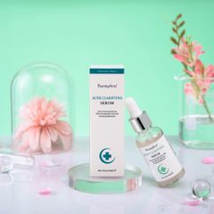 Serum PHARMAFORM Acne Clarifying 30ml Giảm Mụn Kiềm Dầu Se Khít Lỗ Chân Lông