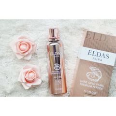 Tinh chất dưỡng trắng da , mờ thâm nám Eldas Aura Shine Gold Pearl Premium Peptide All In One