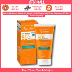 Kem Chống Nắng Avene Dry Touch Fluide /Avene Mattifying Cleanance SPF50+ [ Chính Hãng Pháp ]