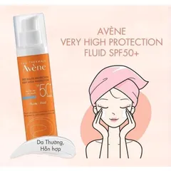 Kem Chống Nắng Avene Dry Touch Fluide /Avene Mattifying Cleanance SPF50+ [ Chính Hãng Pháp ]