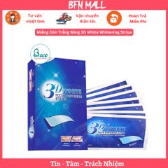 Miếng Dán Trắng Răng 3D White Whitening Strips