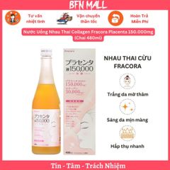Nước Uống Nhau Thai Collagen Fracora Placenta 150.000mg (Chai 480ml)