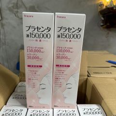Nước Uống Nhau Thai Collagen Fracora Placenta 150.000mg (Chai 480ml)