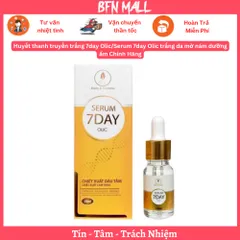 Huyết thanh truyền trắng 7day Olic/Serum 7day Olic trắng da mờ nám dưỡng ẩm Chính Hãng