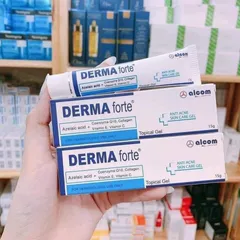 Kem Dưỡng Derma Forte Gel 15g - Giảm Mụn Trứng Cá, Ngừa Thâm, Mờ Sẹo, Dưỡng Da