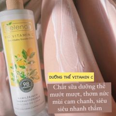 Dưỡng thể trắng da Bielenda Bio Vitamin C dưỡng ẩm, làm sáng mịn da 50ml và 400ml