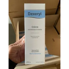 Kem Dưỡng Da Chống Nẻ Pháp Dexeryl Crème 250g Chính Hãng - Nẻ Chàm Glycerol Vaseline Paraffine Creme