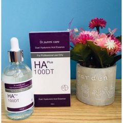 Serum HA Plus 100DT Dr.Sunmi Care Duel Hyaluronic Acid Essence 100ml Cấp Nước Căng Bóng Da